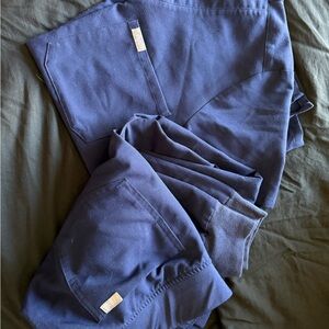 Navy Blue Scrub set